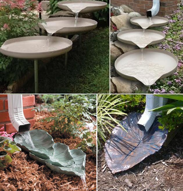 Fun and Useful Downspout Landscaping Ideas Downspout Landscaping Ideas 4