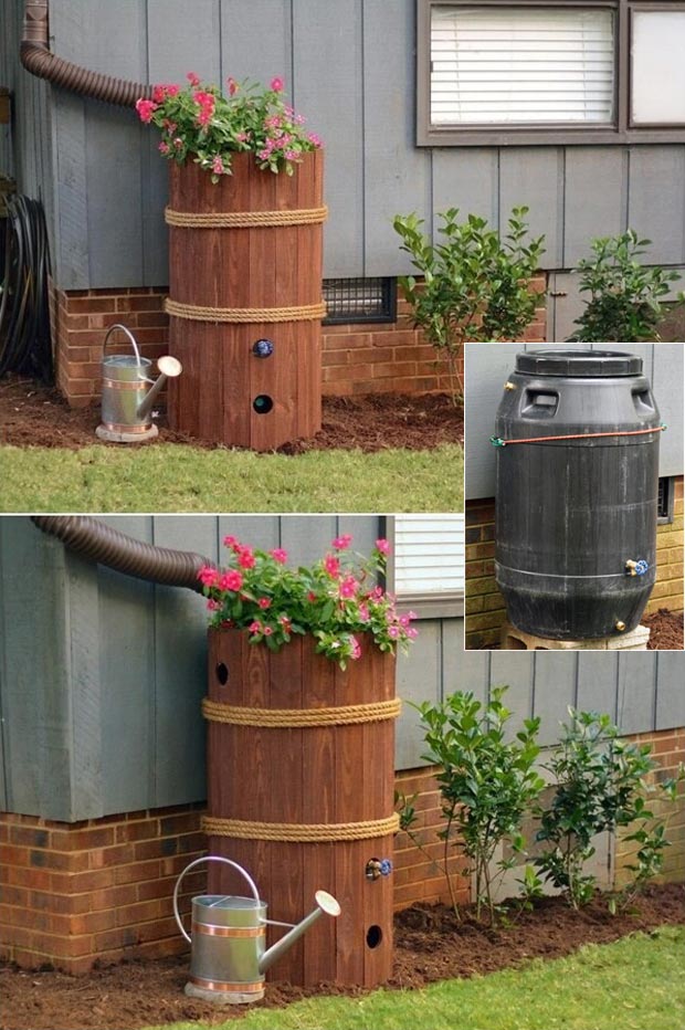 Fun and Useful Downspout Landscaping Ideas Downspout Landscaping Ideas 5
