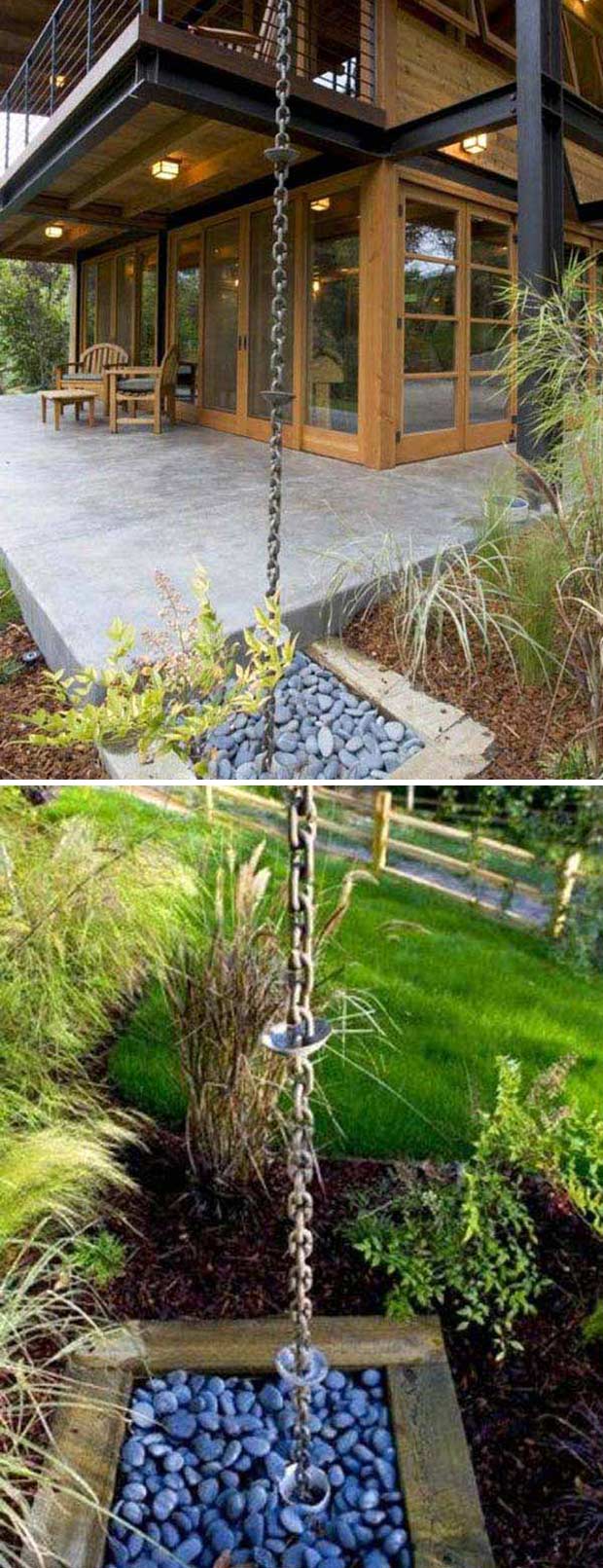 Fun and Useful Downspout Landscaping Ideas Downspout Landscaping Ideas 8