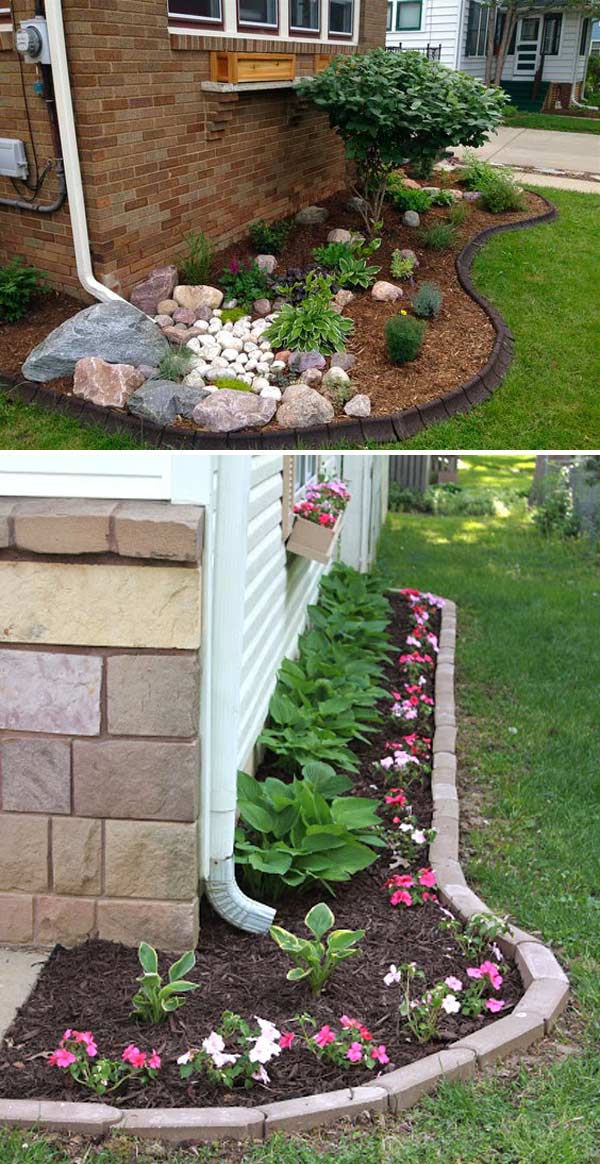 Fun and Useful Downspout Landscaping Ideas Downspout Landscaping Ideas 9