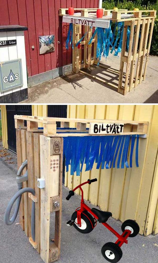 17 Cute Upcycled Pallet Projects for Kids Outdoor Fun Pallet Projects For Kids Outdoor Time 14