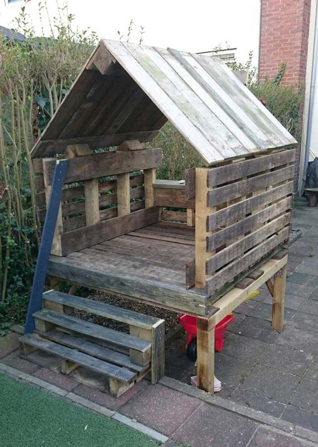 17 Cute Upcycled Pallet Projects for Kids Outdoor Fun Pallet Projects For Kids Outdoor Time 15