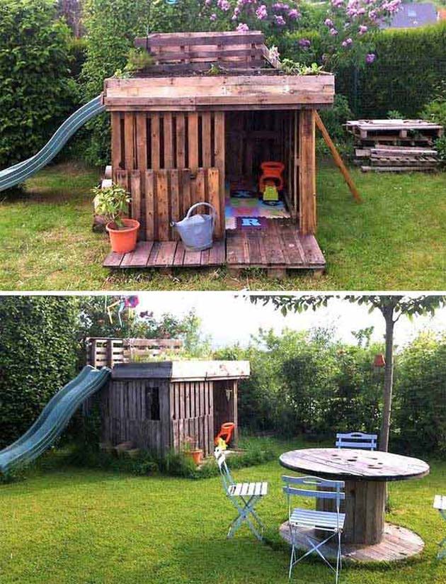 17 Cute Upcycled Pallet Projects for Kids Outdoor Fun Pallet Projects For Kids Outdoor Time 6