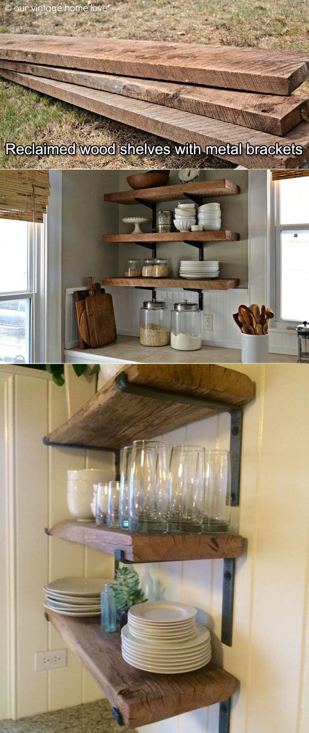 Kitchen Projects With Reclaimed Wood 6