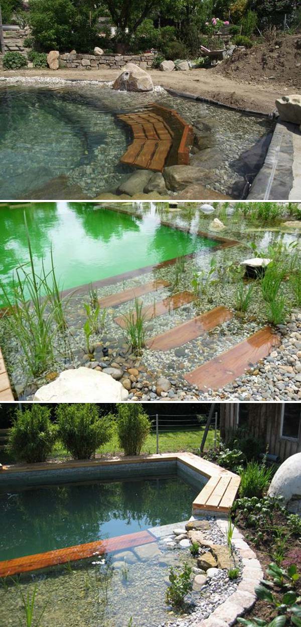 17 Family Natural Swimming Pools You Want To Jump Into Immediately Natural Swimming Pools 9