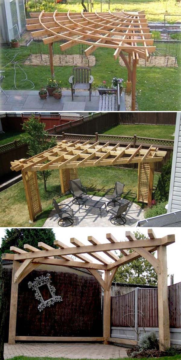 The Best 23 Pergola Projects Provide Enjoyable Yard or Garden Stay Create Outdoor Retreat With Pergola 10