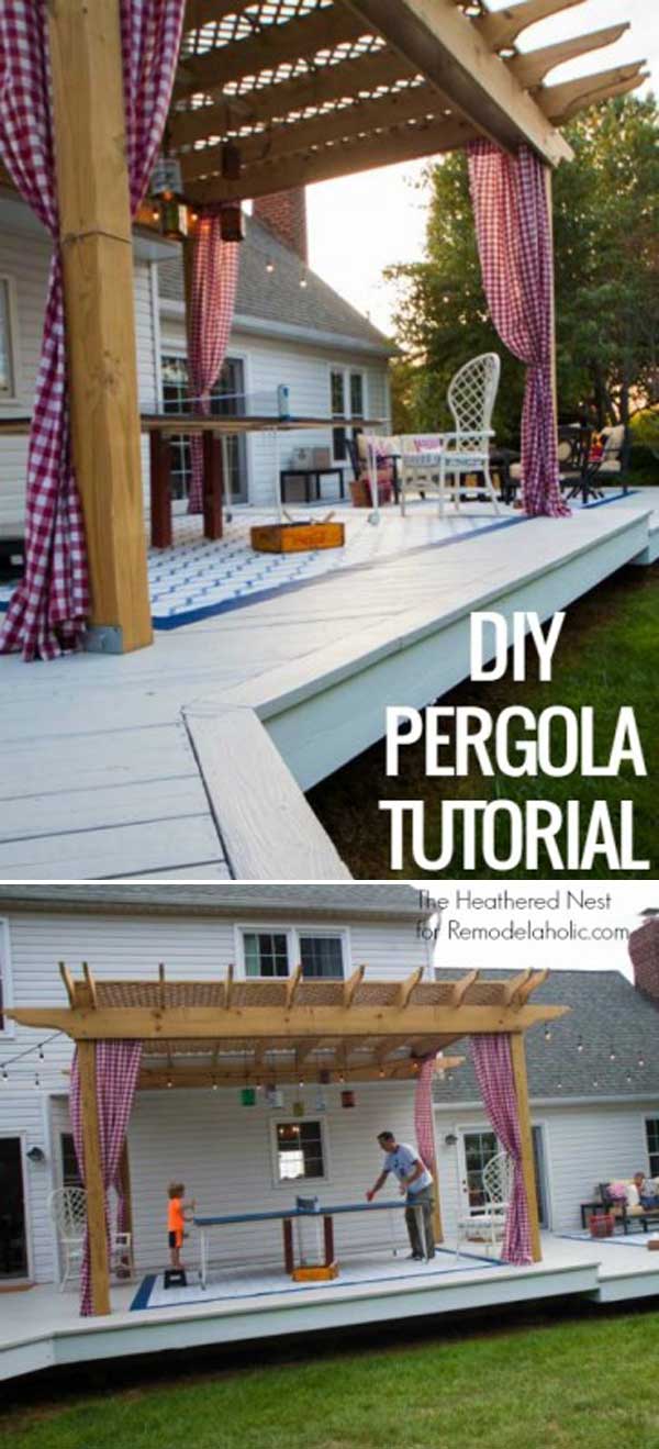 The Best 23 Pergola Projects Provide Enjoyable Yard or Garden Stay Create Outdoor Retreat With Pergola 7