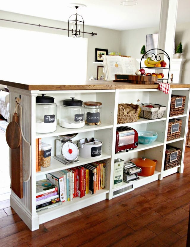 Top 26 Awesome Ideas to Use Narrow or Dead Space in Kitchen Hack Narrow Kitchen Space 10