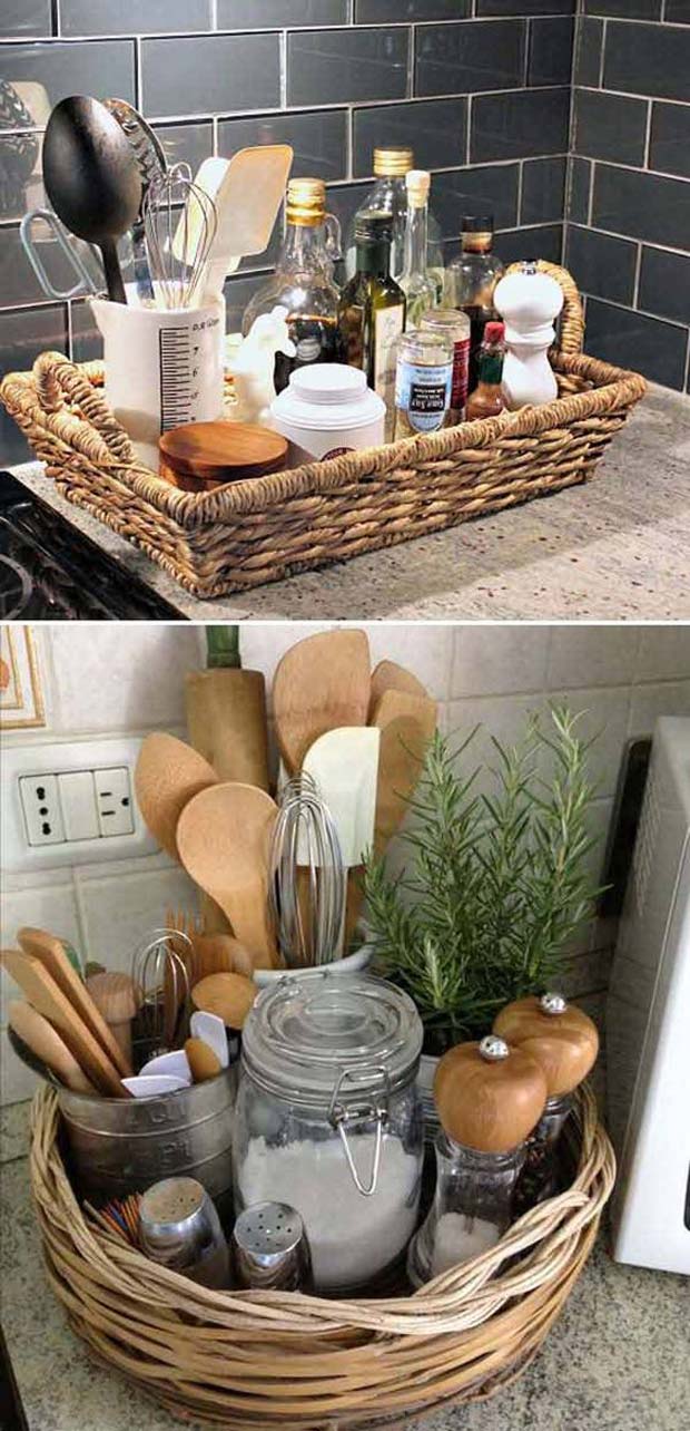 Top 26 Awesome Ideas to Use Narrow or Dead Space in Kitchen Hack Narrow Kitchen Space 13