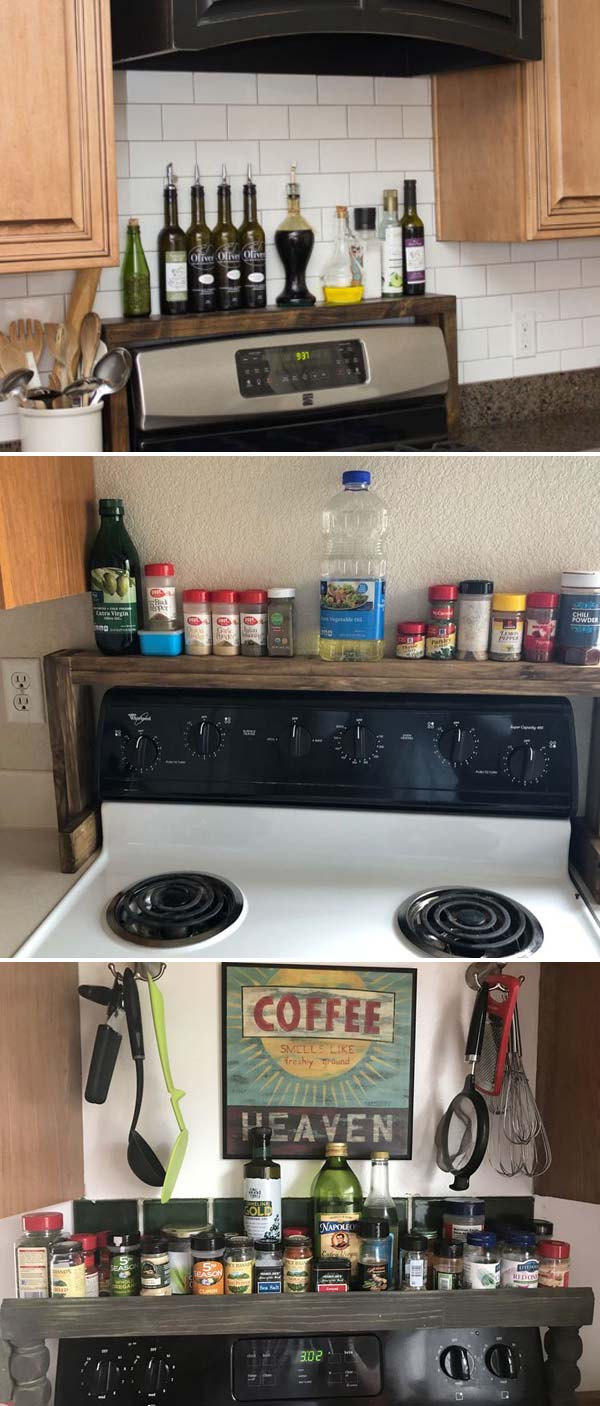 Top 26 Awesome Ideas to Use Narrow or Dead Space in Kitchen Hack Narrow Kitchen Space 2