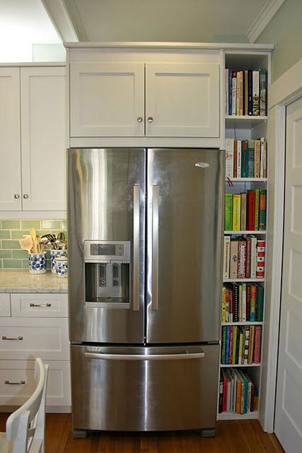 Top 26 Awesome Ideas to Use Narrow or Dead Space in Kitchen Hack Narrow Kitchen Space 5 3