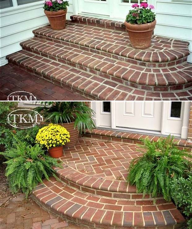 Brick Landscaping Ideas to Increase the Beauty of Homes Outdoor Create Landscapes With Pattern Bricks 11