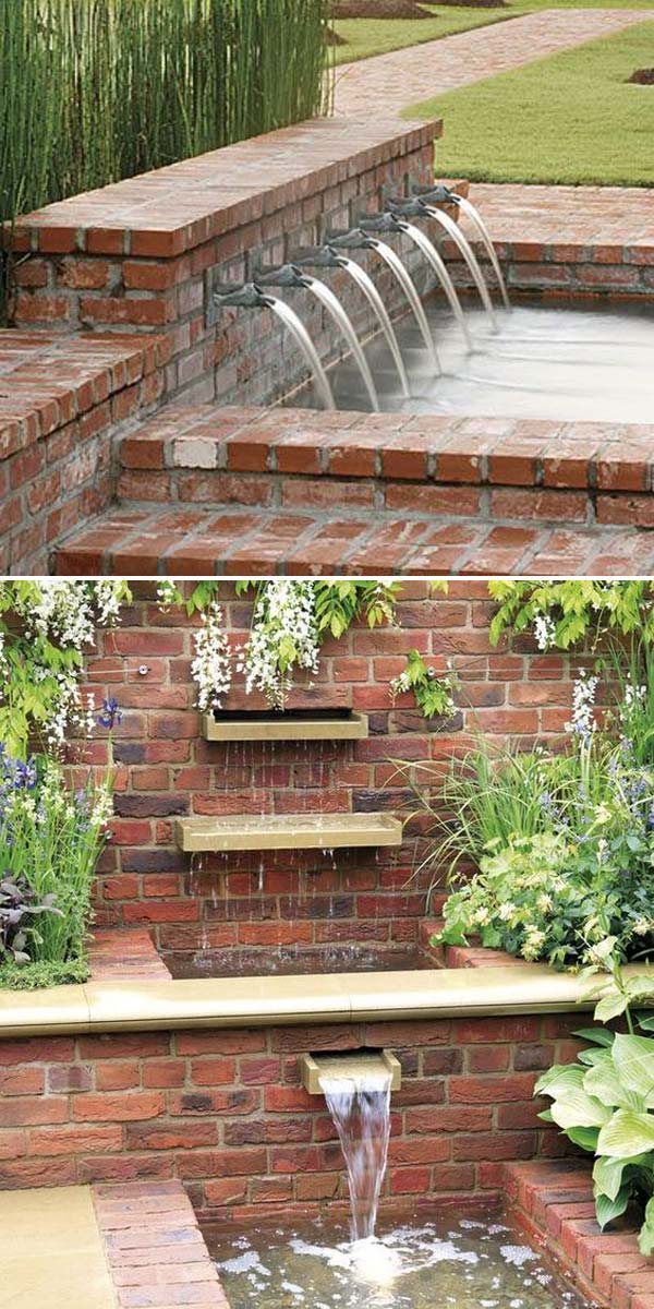 Brick Landscaping Ideas to Increase the Beauty of Homes Outdoor Create Landscapes With Pattern Bricks 6