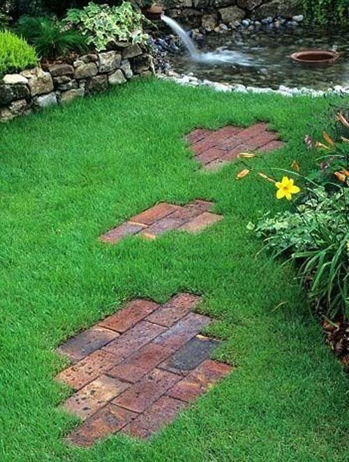 Brick Landscaping Ideas to Increase the Beauty of Homes Outdoor Create Landscapes With Pattern Bricks 8
