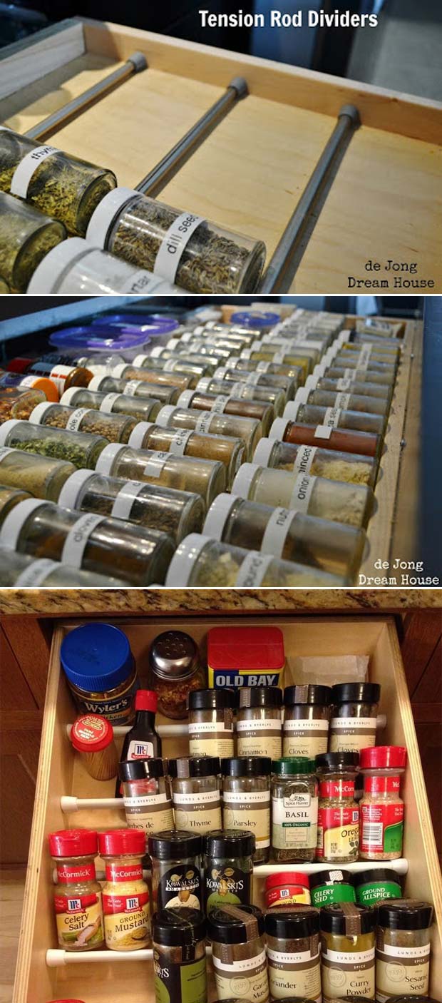 Tension Rod Tricks You Never Thought of Around the Home Helpful Tricks With A Tension Rod 13