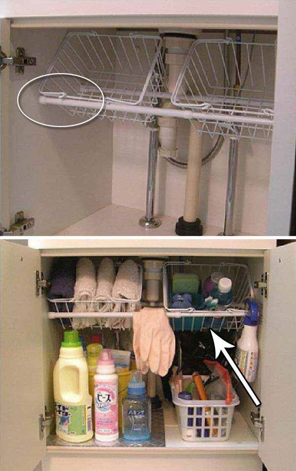 Tension Rod Tricks You Never Thought of Around the Home Helpful Tricks With A Tension Rod 6