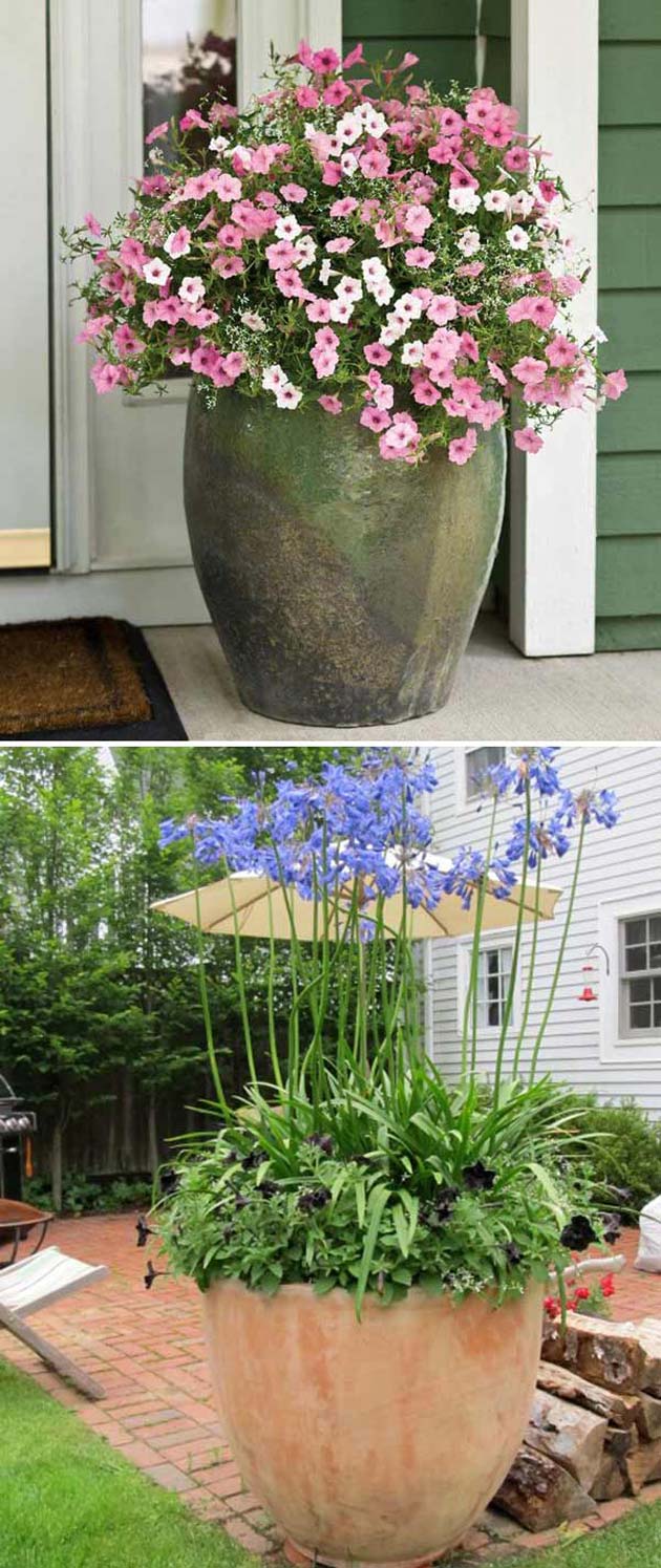 12 Wonderful DIY Planter Ideas for Your Front Porch Cool Planter Ideas For Porch Decorating 9
