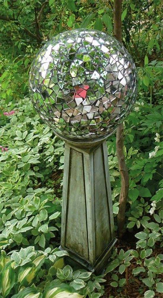 Diy Garden Globe Ball Ideas 3
