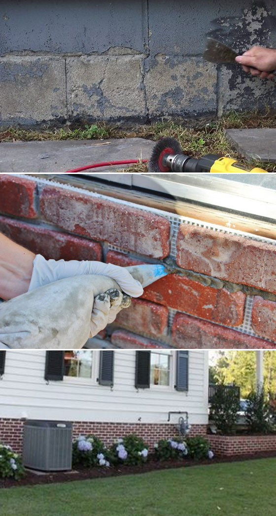 18 Creative Ideas to Cover Your Ugly Foundation Ideas Hide The Ugly Foundation 8