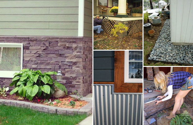 18 Creative Ideas to Cover Your Ugly Foundation Ideas Hide The Ugly Foundation Feature 1