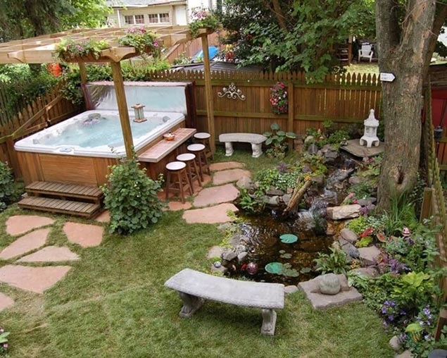 Outdoor Hot Tubs Ideas 6
