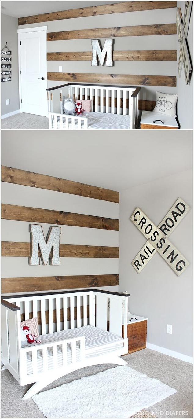 Magical Stripes Add Excitement To A Childs Room 15