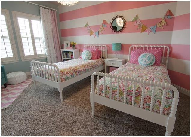Magical Stripes Add Excitement To A Childs Room 2