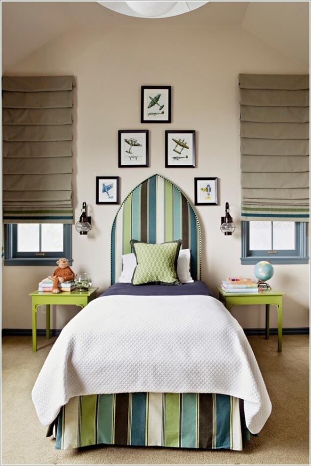Magical Stripes Add Excitement To A Childs Room 6