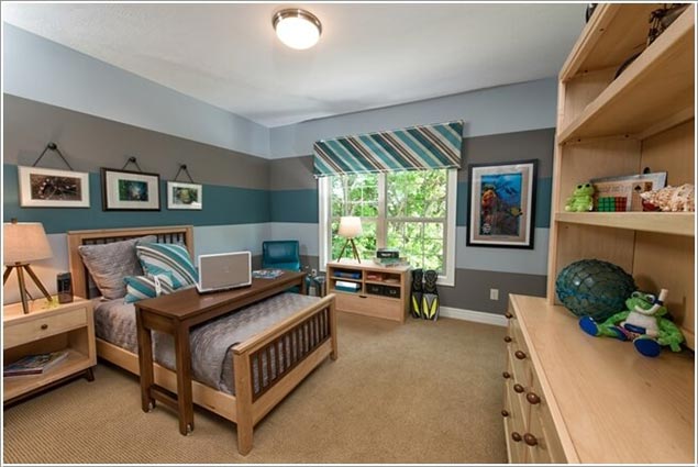 Magical Stripes Add Excitement To A Childs Room 8