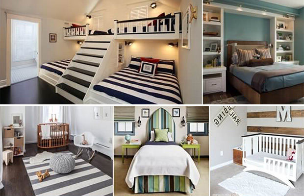 Magical Stripes Add Excitement To A Childs Room