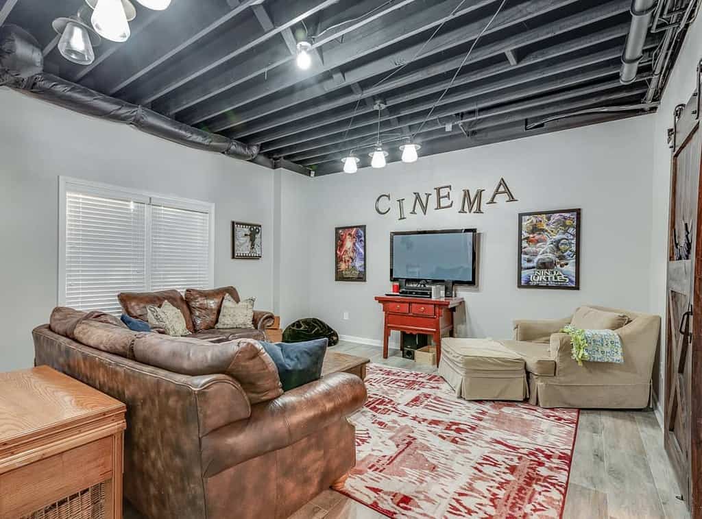 Best 24 Low Basement Ceiling Ideas Low Basement Ceiling Ideas 5