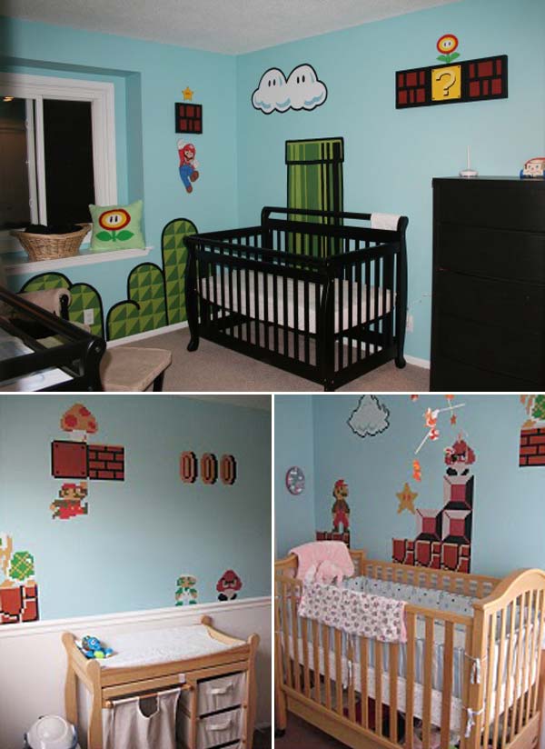 New born baby room decoration 