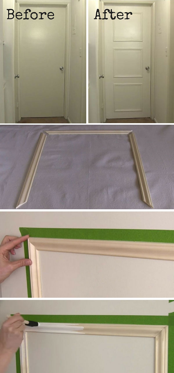 Making moulding as well as cut down projects is that form of fabulous ways to brand your abode expect as well as fifteen DIY Molding as well as Trim Projects for Home Upgrading