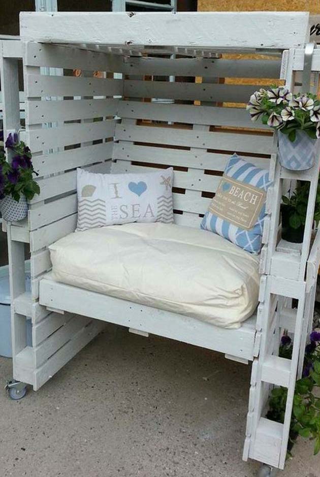 With warm weather condition comes ample chance to outdoor activities 17 Cute Upcycled Pallet Projects for Kids Outdoor Fun