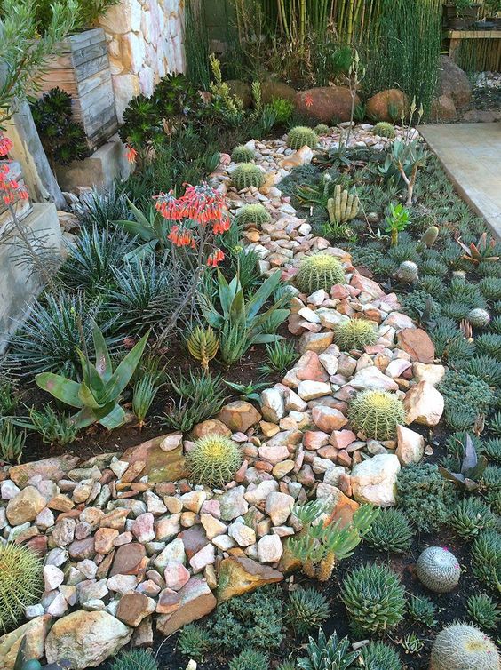 For those people who living inwards dry out areas xx Ideas for Creating Amazing Garden Succulent Landscapes