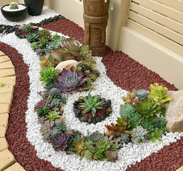 For those people who living inwards dry out areas xx Ideas for Creating Amazing Garden Succulent Landscapes