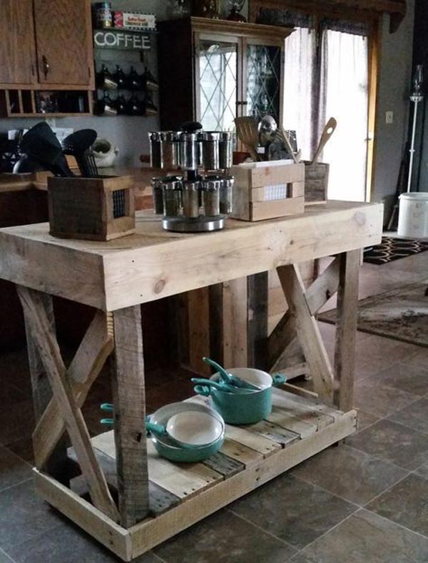 15 DIY Kitchen Decor Projects Done With Reclaimed Wood ...