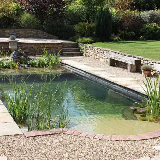 building a natural swimming pool