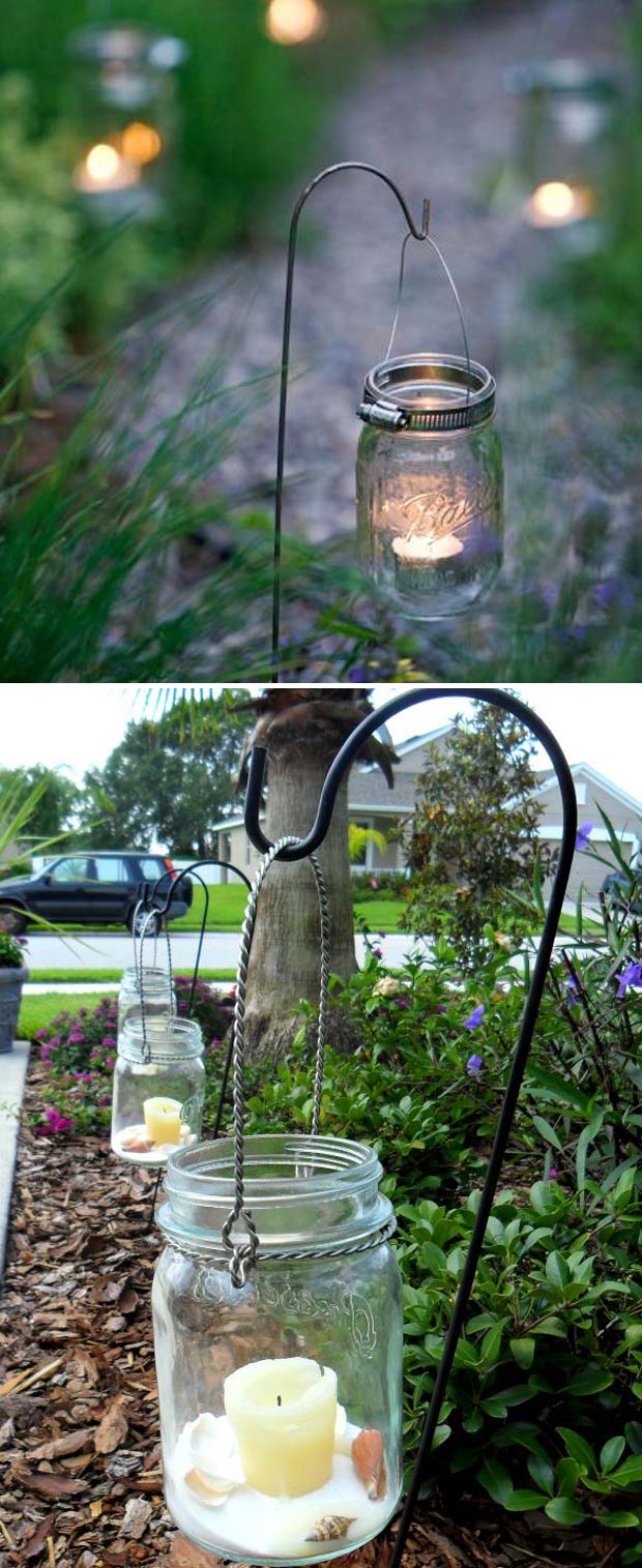  evenings are a neat fourth dimension to pass inward your patio or yard The Best 21 DIY Lighting Ideas for Summer Patio as well as Yard