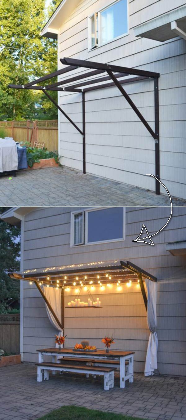  evenings are a neat fourth dimension to pass inward your patio or yard The Best 21 DIY Lighting Ideas for Summer Patio as well as Yard