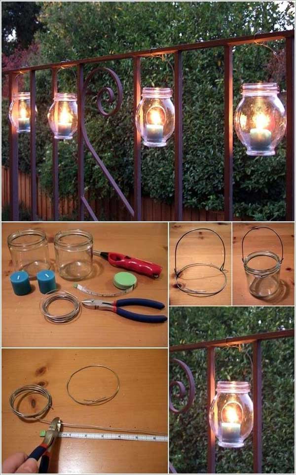 evenings are a neat fourth dimension to pass inward your patio or yard The Best 21 DIY Lighting Ideas for Summer Patio as well as Yard