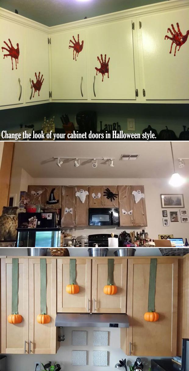 Create a Creepy Halloween Kitchen