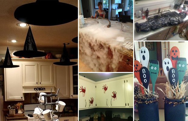 15 Cool Ideas  to Decorate a Spooky Halloween  Kitchen  