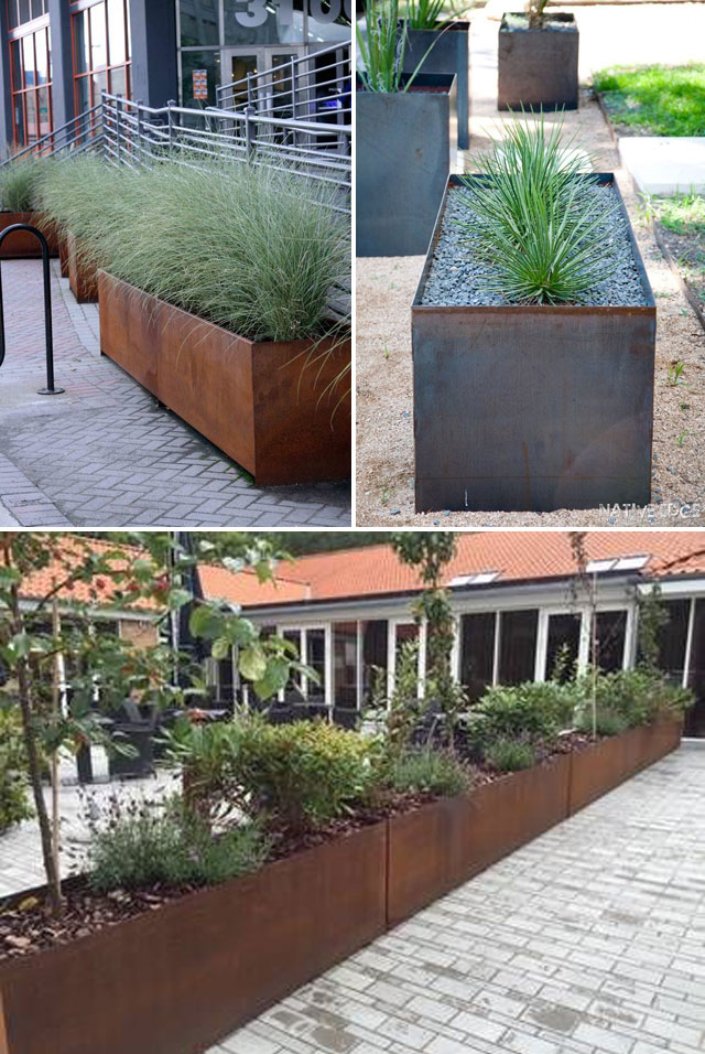 Spring is almost in addition to it is officially the flavour to clothes upwardly your domicile amongst plants Amazingly Creative Long Planter Ideas for Your Patio