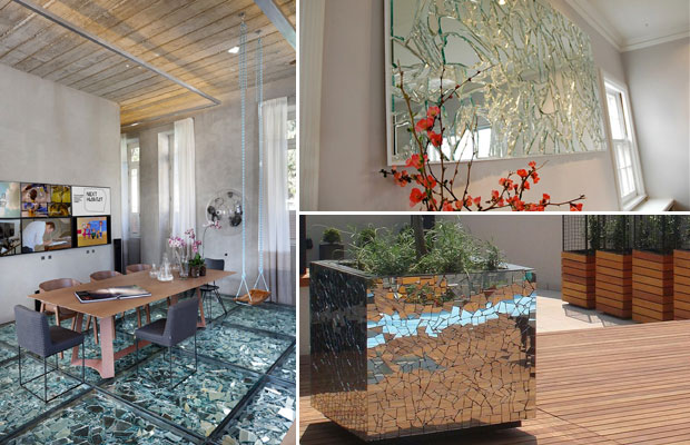 10 Magical Space Decorating Ideas To, Broken Mirror Diy Wall Decor