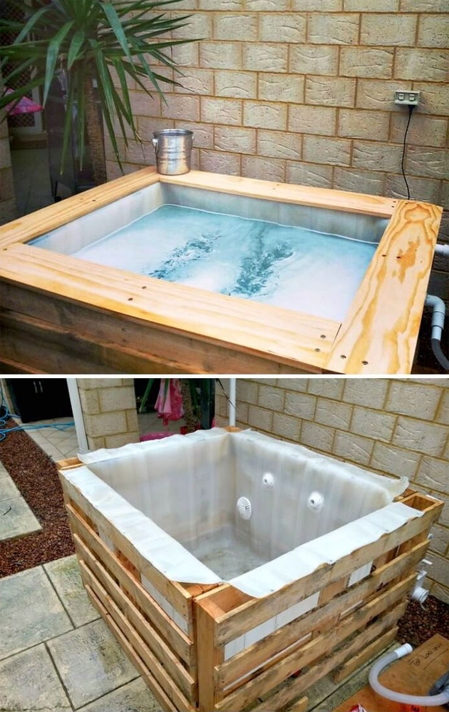 diy mini pool