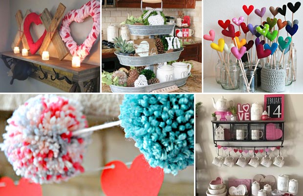 6 DIY Valentine's Day Home Décor Ideas