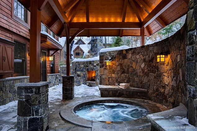 Your Private Backyard Retreat Starts Here 12 Outdoor Hot Tub Ideas Proud Home Decor